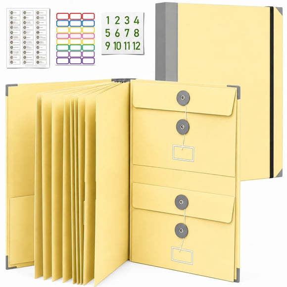 Carpeta organizadora KEENMARK HOME 33x26x5 cm 12 secciones