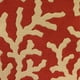 thumbnail image 3 of Cojín Plutus Brands Fire Ridge Orange Floral de 56 x 56 cm, 3 of 3