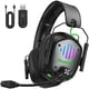 thumbnail image 1 of Auriculares inalámbricos para juegos SKAPENDY VK81 con Bluetooth, RGB y micrófono, 1 of 8