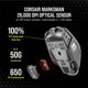 thumbnail image 4 of Ratón para juegos Corsair M65 RGB Ultra Wireless 26,000 DPI blanco, 4 of 8