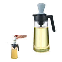 Genérico - Botella Dispensador De Aceite Vinagre 550Ml 2 En 1