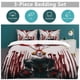 thumbnail image 5 of Pennywise Bedding Set Duvet Cover Comfortable and Lightweight Cartoon Bedding 3 Piece Bed Set, 5 of 5
