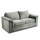 thumbnail image 2 of Sofa Ancona 3 C Tela Velvet Gris, 2 of 7
