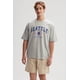 thumbnail image 1 of Polera Hombre Print Central Gris Melange, 1 of 4