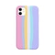 thumbnail image 1 of Carcasa Colores Silicona Para iPhone 11 Arcoiris Pastel, 1 of 2