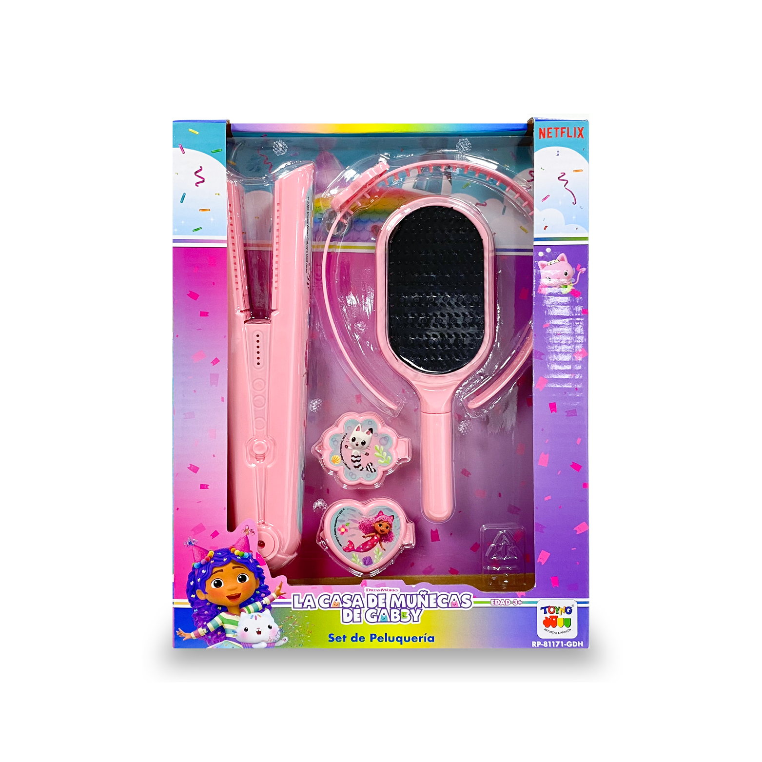 Toyng - Set De Peluquería Alisador - Gabby´s Doll House