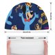 thumbnail image 2 of El show de Huckleberry Hound Gorro de Natación de Licra, Gorro de Baño de Tela Cómoda, Gorro Elástico Antideslizante para Hombres, Mujeres y Niños, 2 of 6