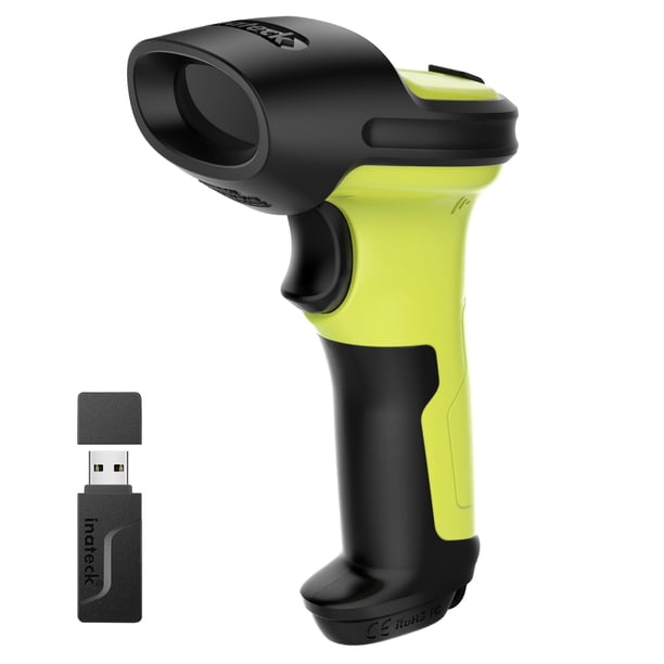Escáner de códigos de barras Inateck 2D inalámbrico Bluetooth con batería de 180 días