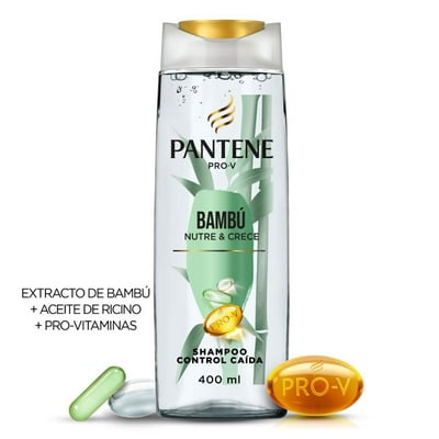 Shampoo Pro-V Bambú Nutre & Crece 400 Ml Pantene
