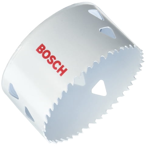 Sierra Perforadora Bosch Hbt363 Bimetálica Con Ranura En T De 92 Mm