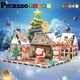 thumbnail image 3 of Bloques de construcción magnéticos PicassoTiles Gingerbread House PTQ09, 3 of 7