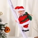 thumbnail image 4 of Viejo Pascuero Santa Sube y Baja Escalera Decoracion Navidad blanco, 4 of 8