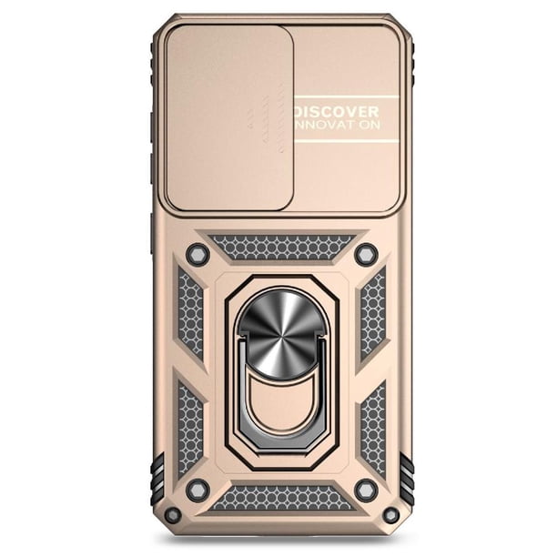 Estuche GANGXUN para Samsung Galaxy S24, soporte giratorio 360°, estilo mecánico y magnético