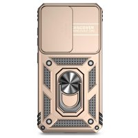 Estuche Gangxun Para Samsung Galaxy S24, Soporte Giratorio 360°, Estilo Mecánico Y Magnético