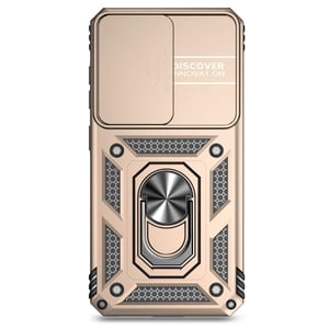 Estuche Gangxun Para Samsung Galaxy S24, Soporte Giratorio 360°, Estilo Mecánico Y Magnético