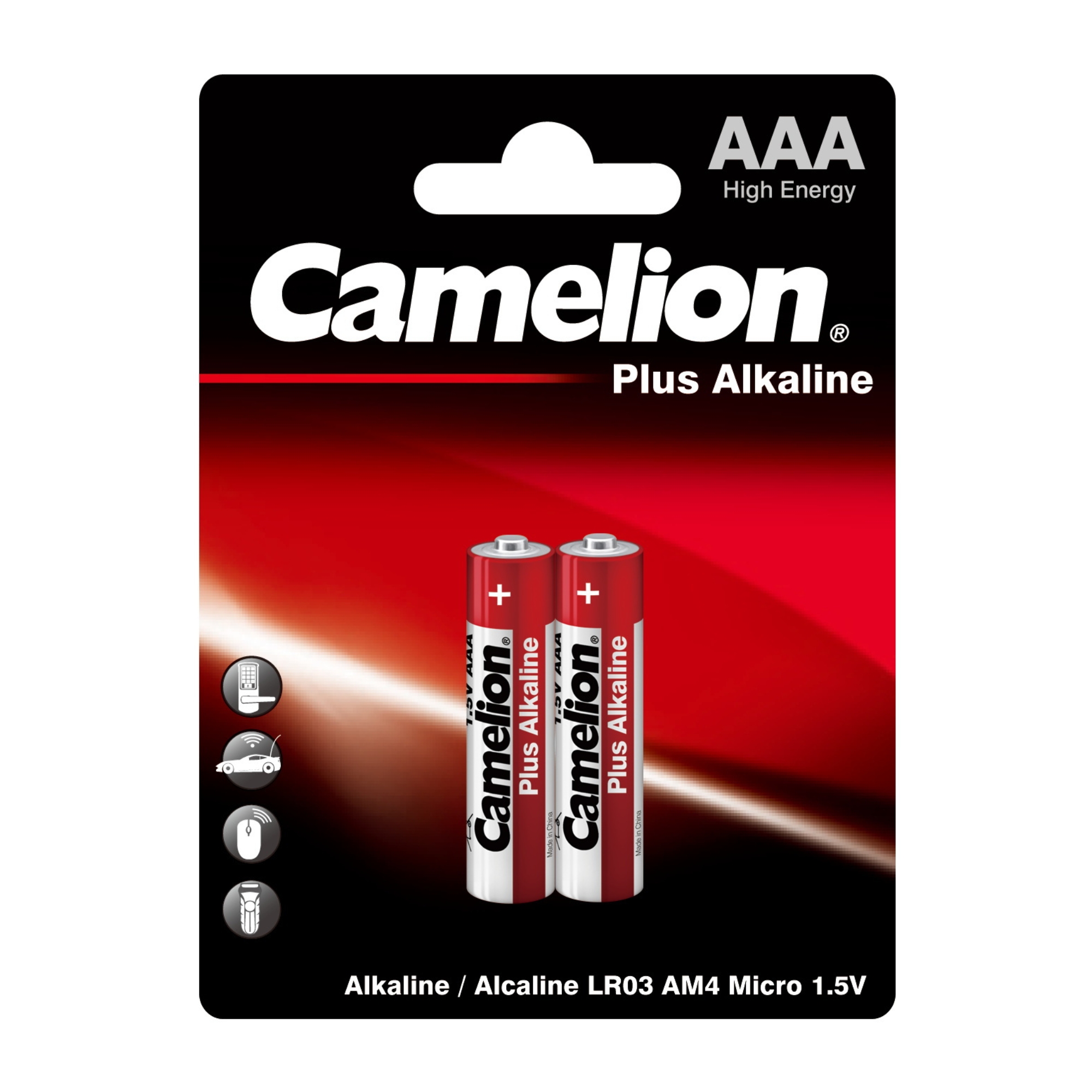 Pilas Alcalinas Plus Aaa 2Un - Camelion