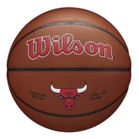 Wilson - Balón Basketball Nba Team Alliance Chicago Bulls Tamaño 7