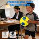thumbnail image 2 of Balón de Fútbol Kikkavo Tamaño 5 con Núcleo de Espuma Pesada para Interior, 2 of 7
