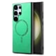 thumbnail image 1 of Magnetic Slim Case for Samsung Galaxy S23 Ultra with Camera Guard & Anti-Scratch Back Green, 1 of 6