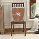 thumbnail image 3 of suxuMhao Fundas, Funda de Silla de Terciopelo con Cuerda, Fundas Elásticas para Sala de Estar, Funda para Silla de Comedor y Juego de 4 Fundas para Asiento de Silla de Comedor, Tamaño Universal,, 3 of 5