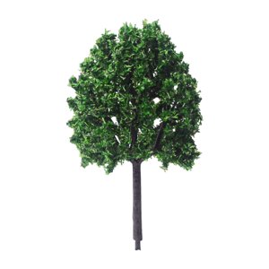 Magideal - 10X Árboles En Miniatura, Decoración De Árboles Artificiales, Árboles Falsos, Modelo De Arquitectura De Tierras De Tierras Para Edificios De Paisajes 8 Cm