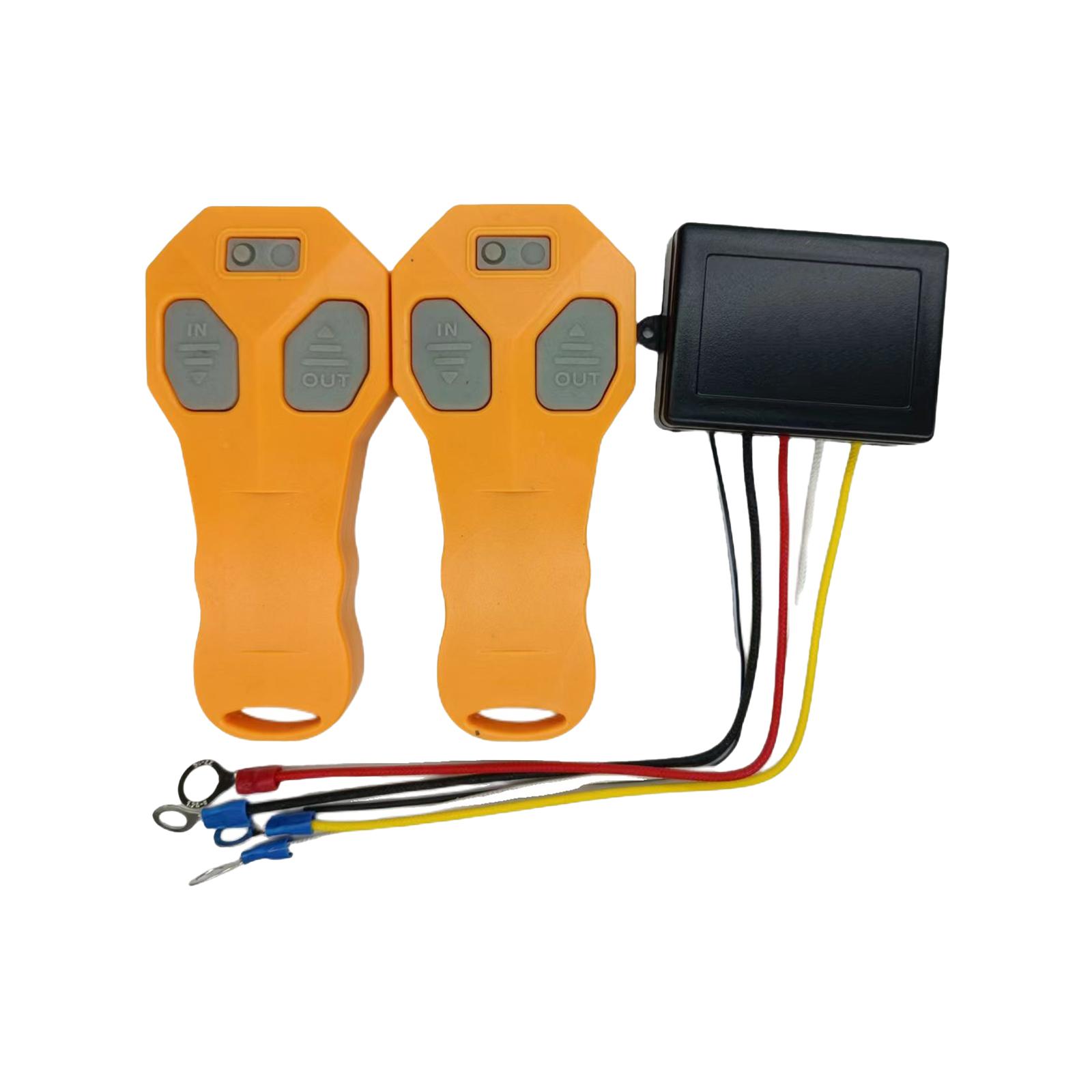Magideal - De Control Remoto Para Cabrestante De Coche, 12V, 24V, Controlador De Interruptor De Auricular De Repuesto Eléctrico Para Atv, Coche, Suv, Camión,