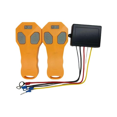 Magideal - De Control Remoto Para Cabrestante De Coche, 12V, 24V, Controlador De Interruptor De Auricular De Repuesto Eléctrico Para Atv, Coche, Suv, Camión,