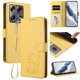thumbnail image 2 of Motorola Signature 5G Funda Billetera de Gato, Amarillo, 2 of 6