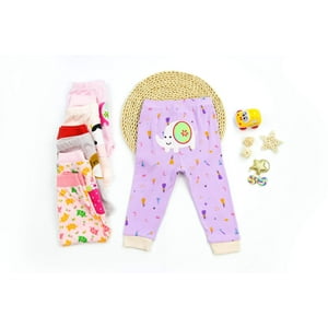 Babykids Divana - Set 5 Pantalones De Algodon Bebe 12M Niña