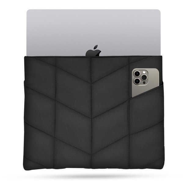 Funda para portátil UZBL Puffy 13-14 pulgadas para MacBook Air/Pro con puntada de diamante