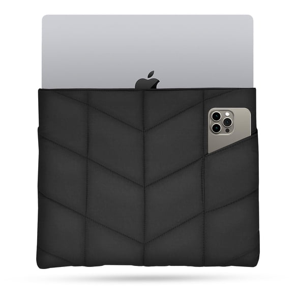 Funda para portátil UZBL Puffy 13-14 pulgadas para MacBook Air/Pro con puntada de diamante