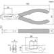 thumbnail image 4 of Alicates ENGINEER PZ-58BP Rosa y Negro 160 mm, 4 of 4