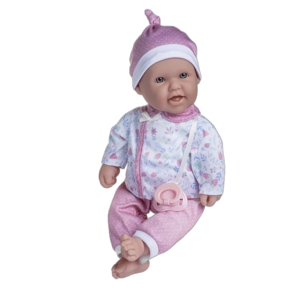 Muñeca JC Toys La Baby Caucasian de 40 cm con atuendo y accesorios