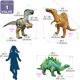 thumbnail image 2 of Figuras inflables de dinosaurios Jet Creations (3-SSR) Pteranodon Pterodactyl, Stegosaurus, Brachiosaurus, 2 of 6