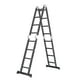 thumbnail image 2 of Escalera 4,6mt Profesional Heavy Duty 16 Peldaños Negra, 2 of 4