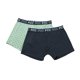 thumbnail image 1 of Boxer Hombre Print Bipack Verde Corona, 1 of 4