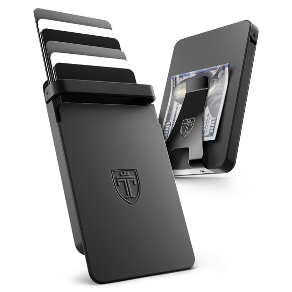 Billetera TRAVANDO SLYDE de Aluminio con Bloqueo RFID y Clip Delgado