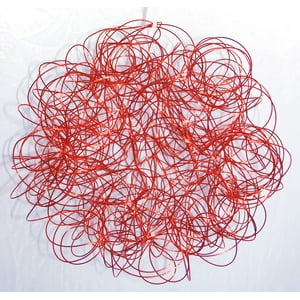 Corel - Esfera De Alambre Navideña Roja 20Cm