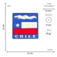 thumbnail image 3 of Pack 5 imanes de goma refrigerador Chile surtido, 3 of 3