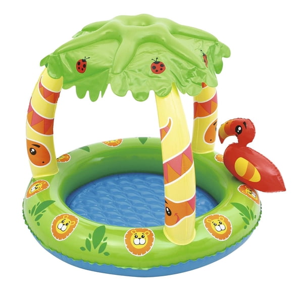 Piscina Inflable con techo para bebés 99cm x 91cm x 71cm