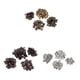thumbnail image 3 of 90 Sets botones a presión de metal Press Stud Popper sujetadores de fibra de bronce negro, 3 of 5
