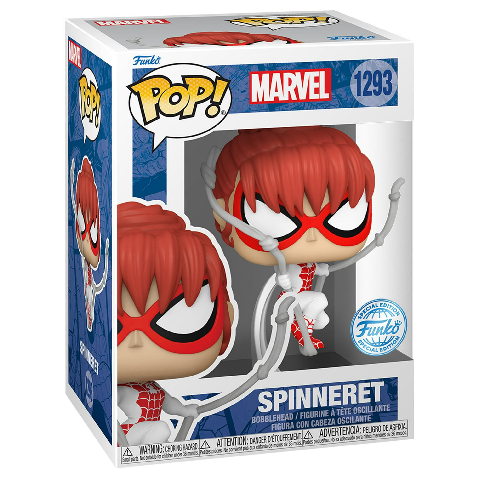 Funko Pop Marvel Spider-man Spinneret Edición Especial Multicolor Exclusivo