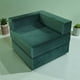 thumbnail image 1 of Sofa Cama Arkos En Felpa Verde, 1 of 3