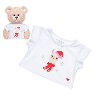 Build A Bear - Polera Llama Navidad Build-A-Bear