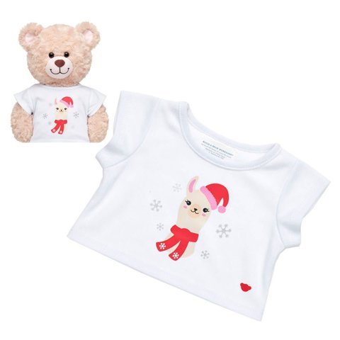 Build A Bear - Polera Llama Navidad Build-A-Bear
