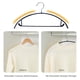 thumbnail image 4 of Hangers Nature Smile con revestimiento antideslizante de PVC para suéteres, paquete de 20, 4 of 8