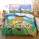thumbnail image 1 of Cartoon Animal Crossing Bedding Set Boys Girls Duvet Cover Pillowcase Bed Kids Adult Fashion Home Textileextile Bed Sheets, 1 of 5