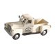 thumbnail image 4 of Modelo De Auto Figurado Artesanía Estatua De Camioneta Para El Tablero De Estanterías De La Oficina Blanca, 4 of 5