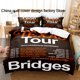 thumbnail image 1 of Leon Bridges Bedding Set Single Twin Full Queen King Size Bed Set Adult Kid Bedroom Duvetcover Sets parure de lit BedBed Sheets, 1 of 5