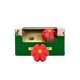 thumbnail image 4 of Topes para patines con forma de moxi freno, pétalos de hibisco rojo, 4 of 9